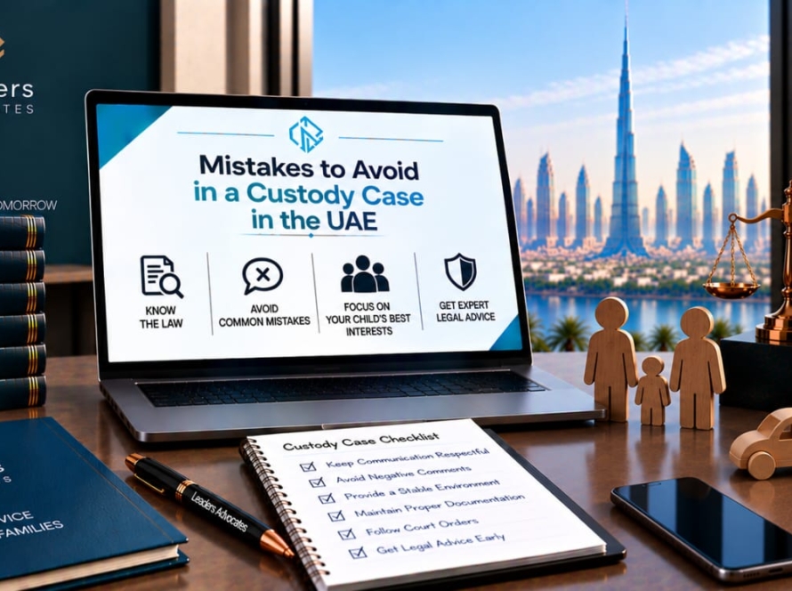 Mistakes to Avoid in a Custody Case in the UAE