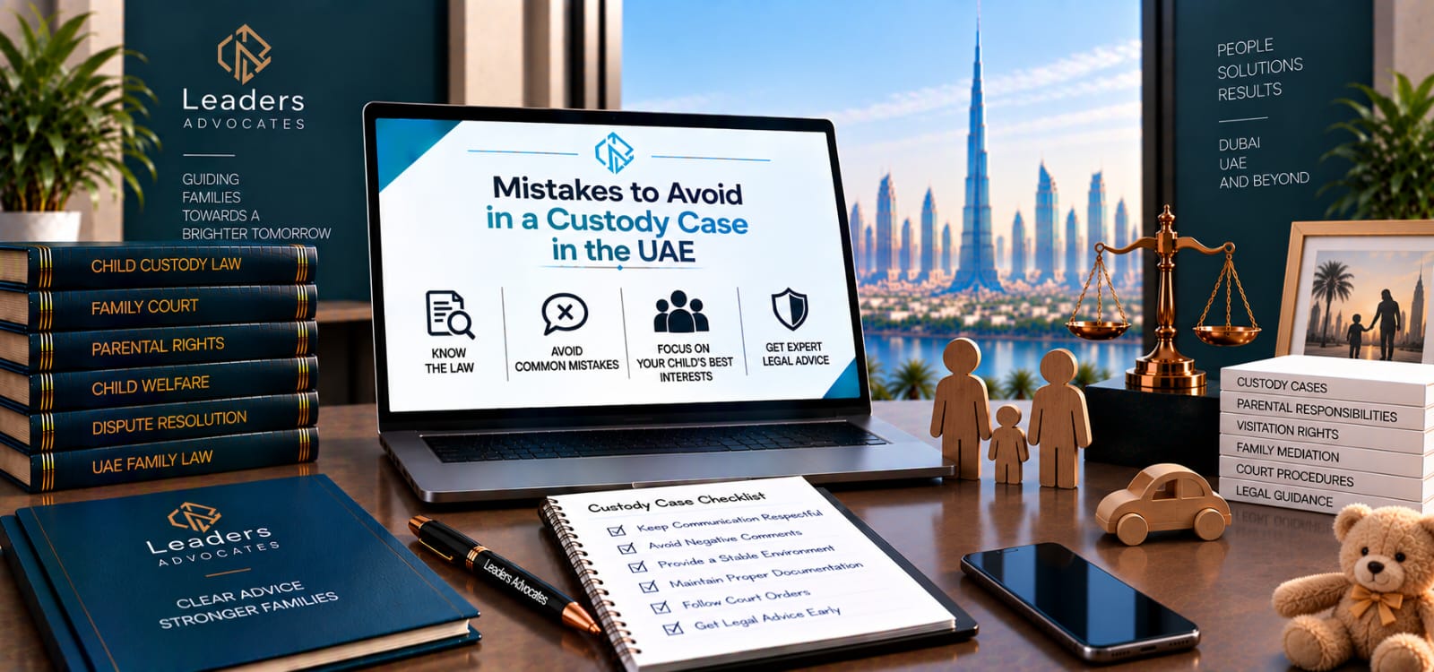 Mistakes to Avoid in a Custody Case in the UAE
