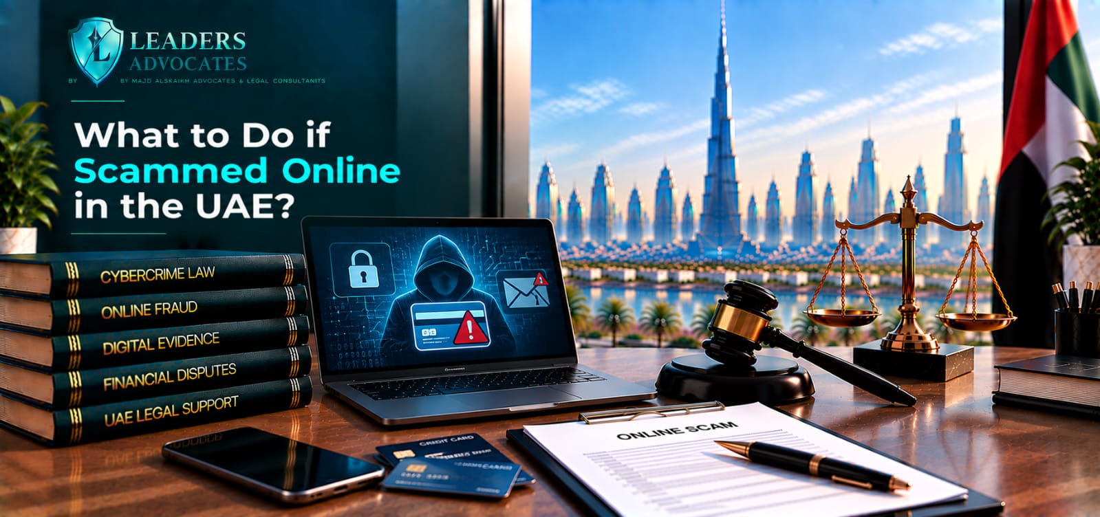 What to Do if Scammed Online in the UAE