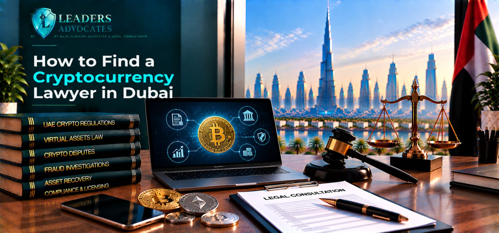 How to Find a Cryptocurrency Lawyer in Dubai