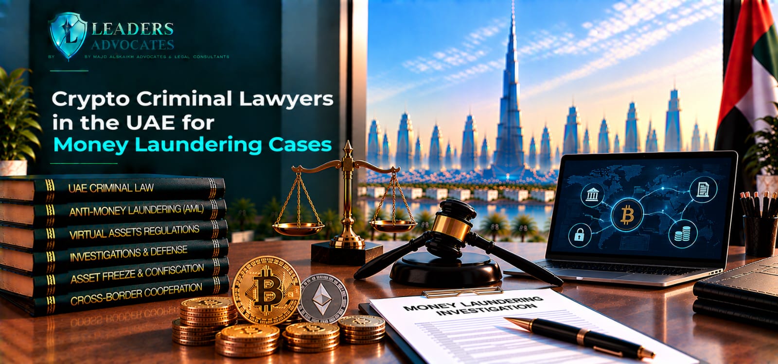 Crypto Criminal Lawyers in the UAE for Money Laundering Cases