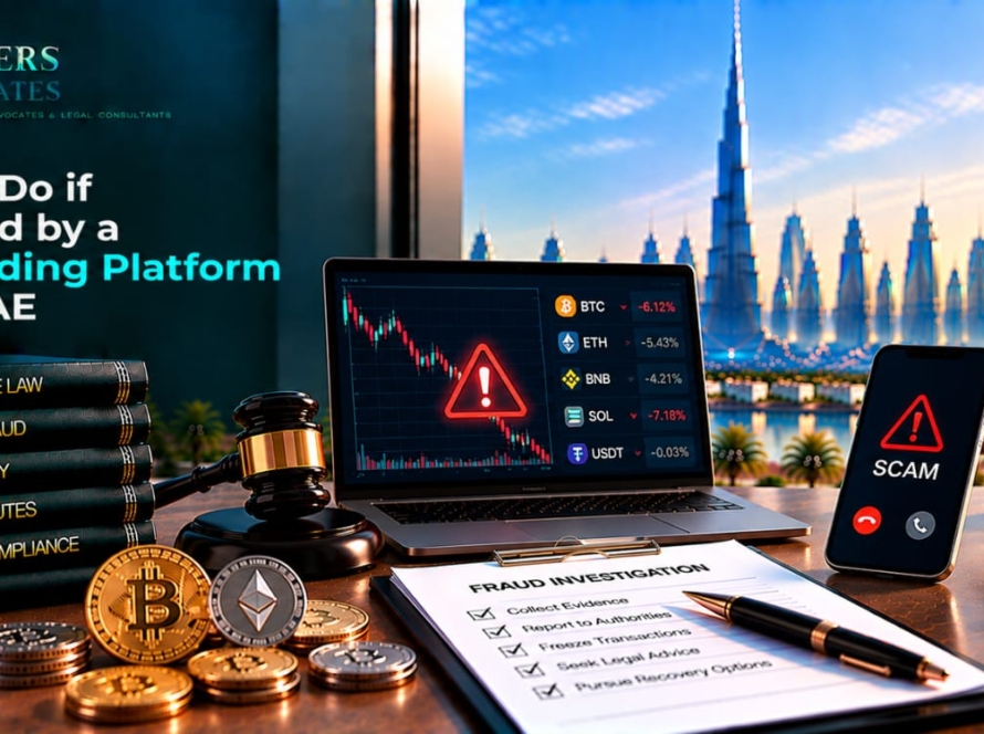 What to Do if Scammed by a Fake Trading Platform in the UAE