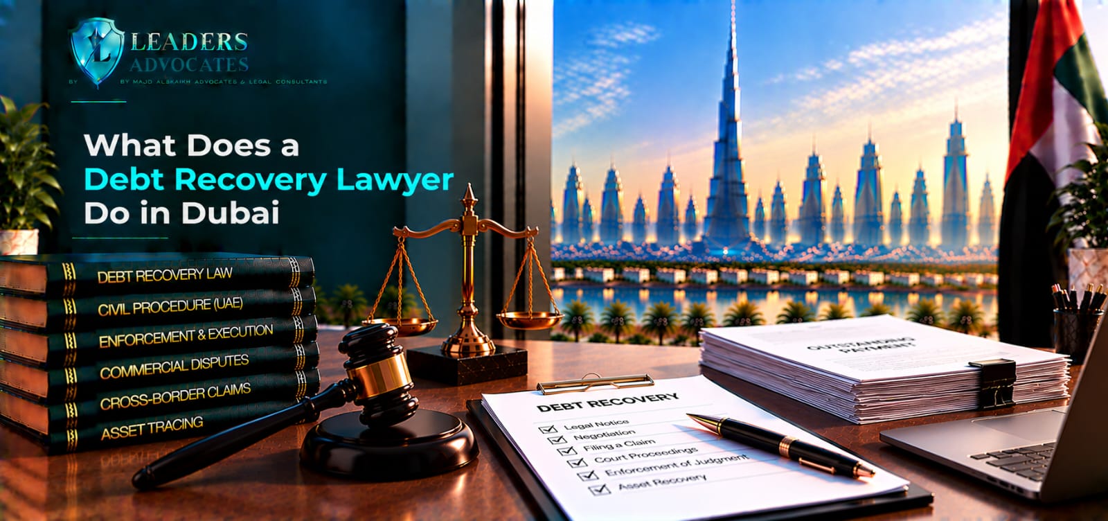 What Does a Debt Recovery Lawyer Do in Dubai?