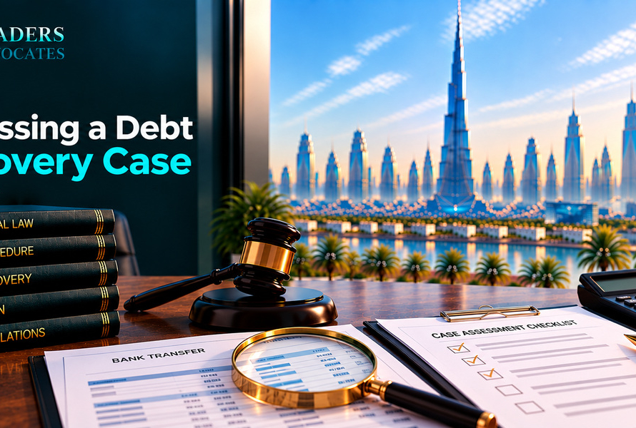 How Does a Debt Recovery Lawyer Assess a Case in the UAE?