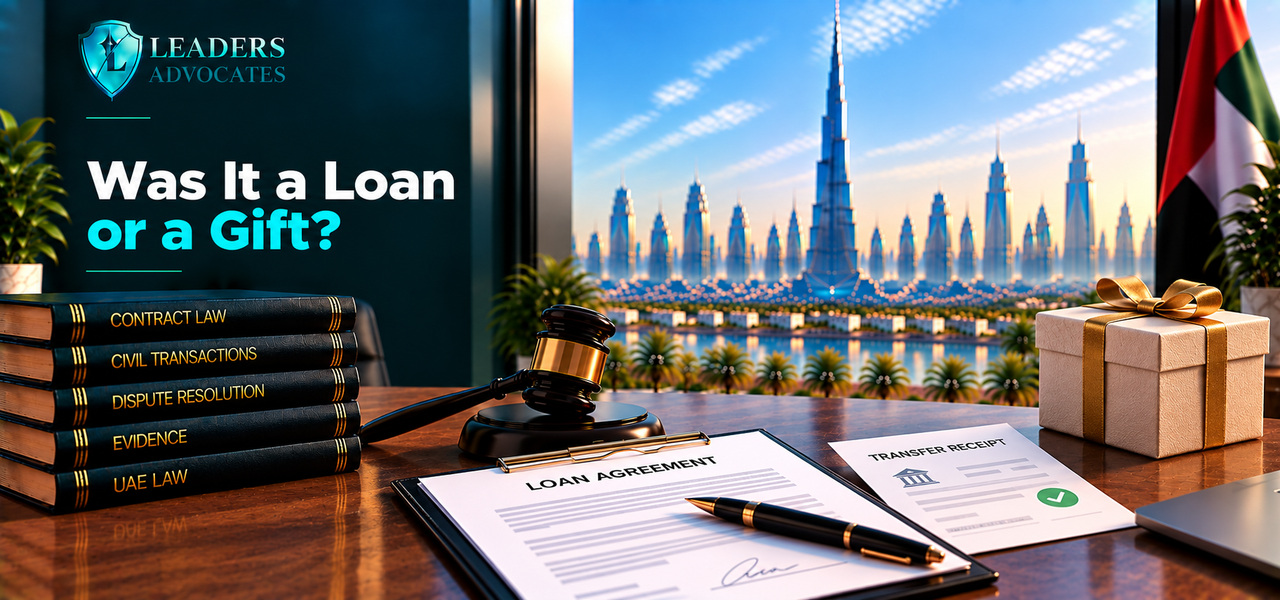 How to Prove Money Was a Loan and Not a Gift in the UAE