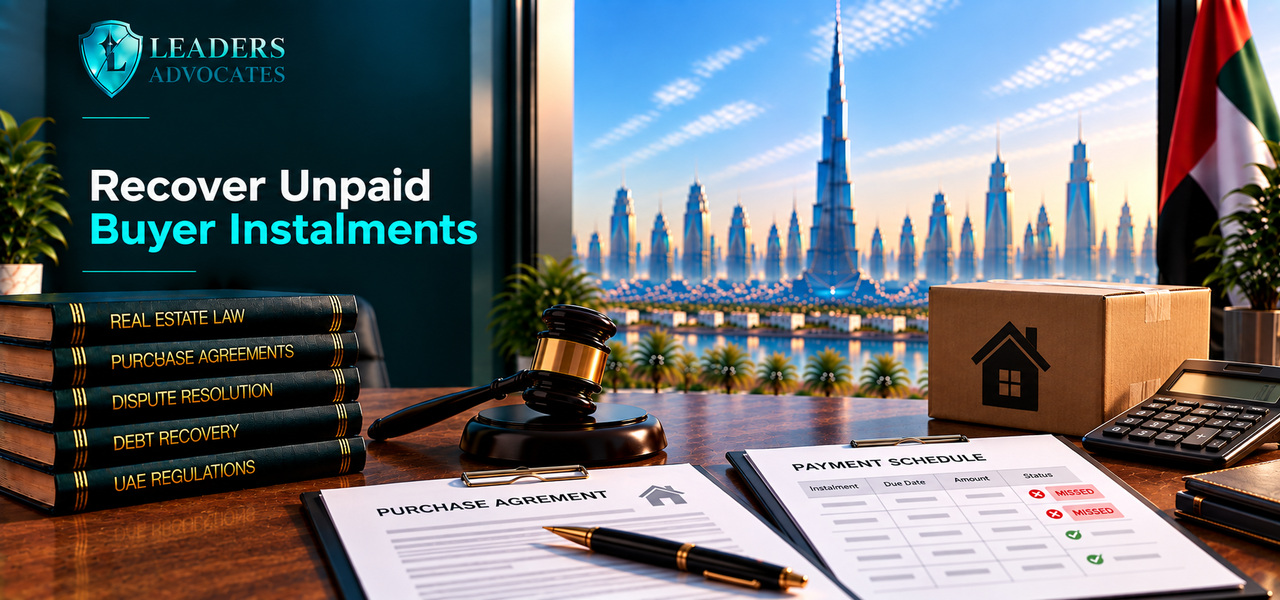 How to Recover Unpaid Instalments From a Buyer in Dubai?