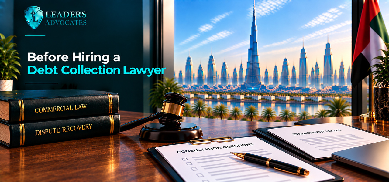 What to Ask a Debt Collection Lawyer Before Hiring in Dubai