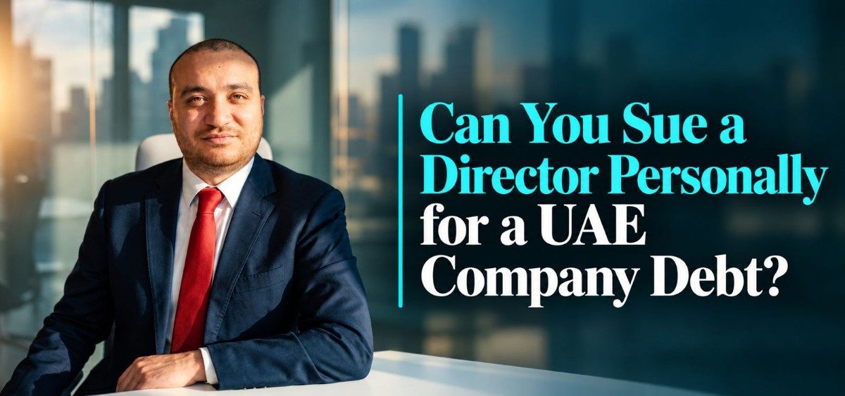 Can You Sue a Director Personally for a UAE Company Debt?