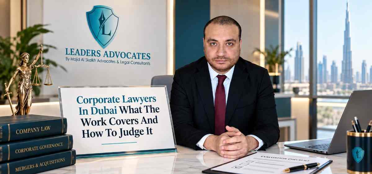 Corporate Lawyers In Dubai What The Work Covers And How To Judge It