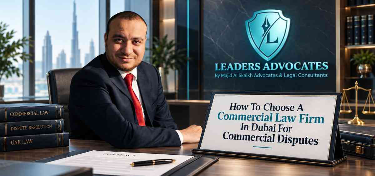 How To Choose A Commercial Law Firm In Dubai For Commercial Disputes