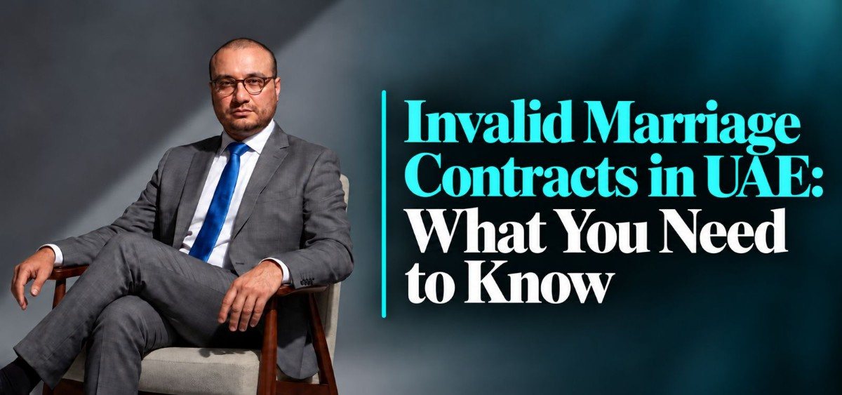 Invalid marriage contracts in the UAE
