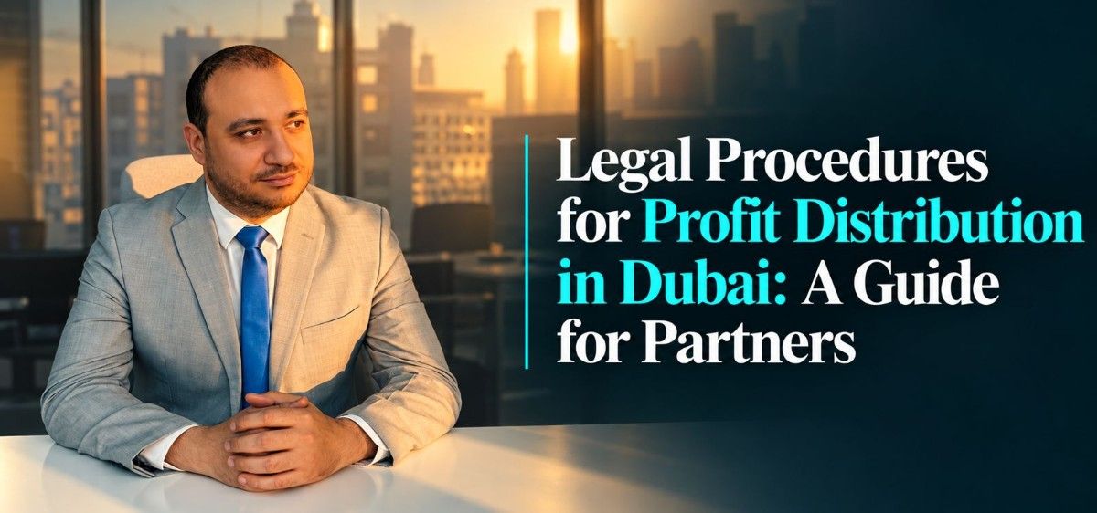 Legal Procedures for profit distribution in dubai for LLC Partners