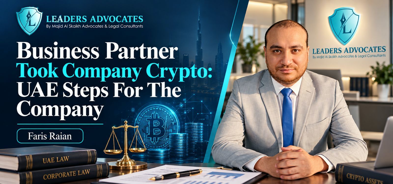 Business Partner Took Company Crypto