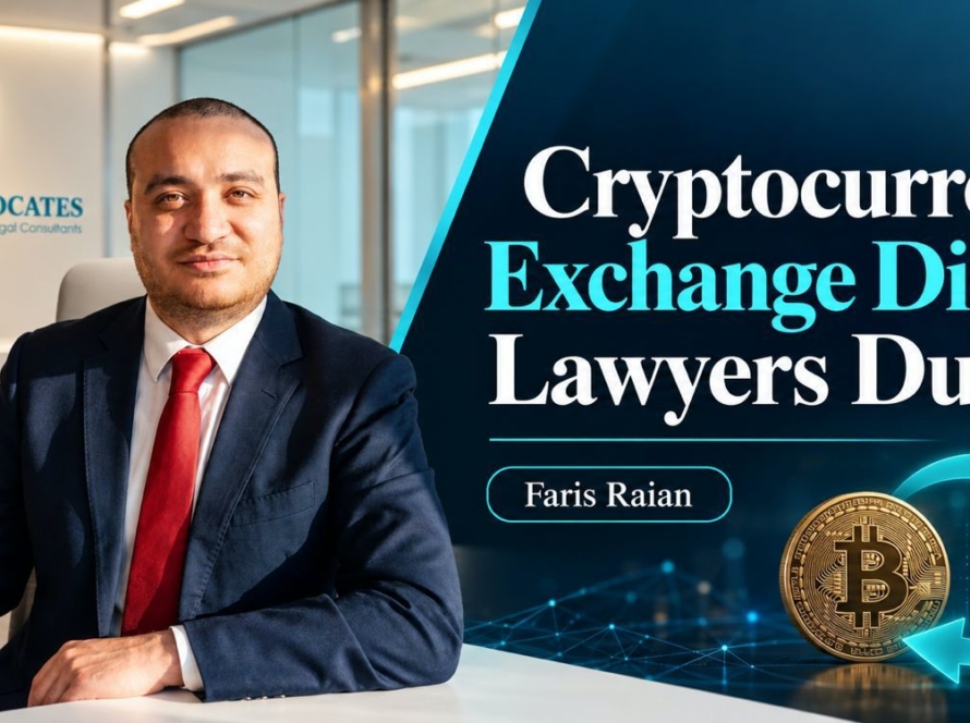 Cryptocurrency Exchange Disputes lawyers dubai