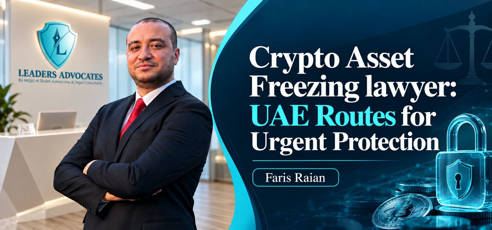 Faris Raian Crypto Asset Freezing Lawyer