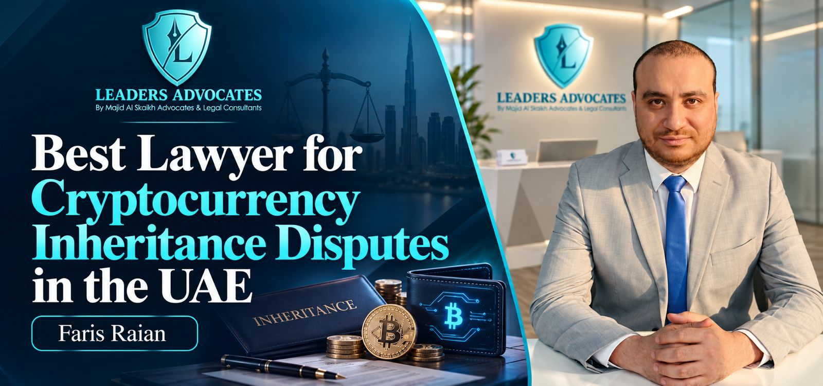 Best Lawyer for Cryptocurrency Inheritance Disputes in the UAE