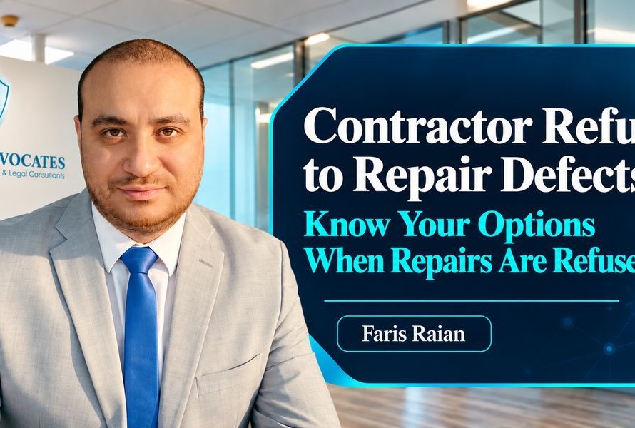 Contractor Refusing To Repair Defects In The UAE