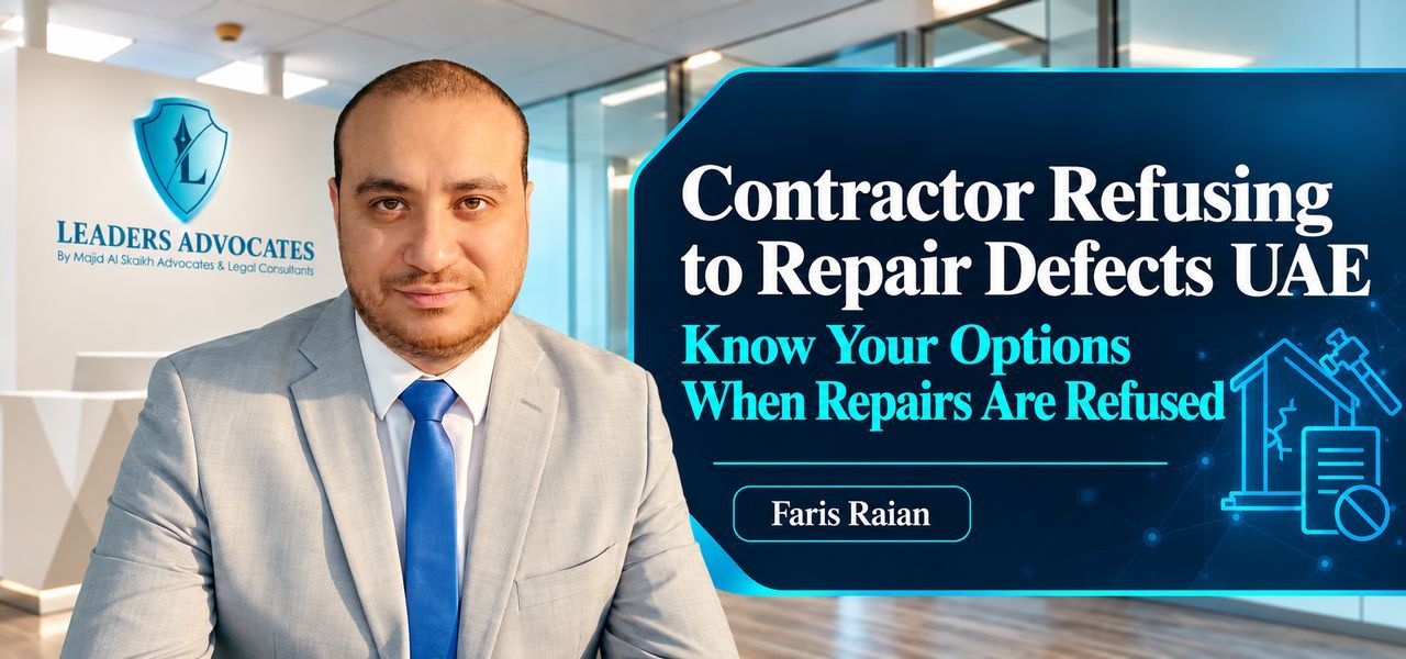 Contractor Refusing To Repair Defects In The UAE