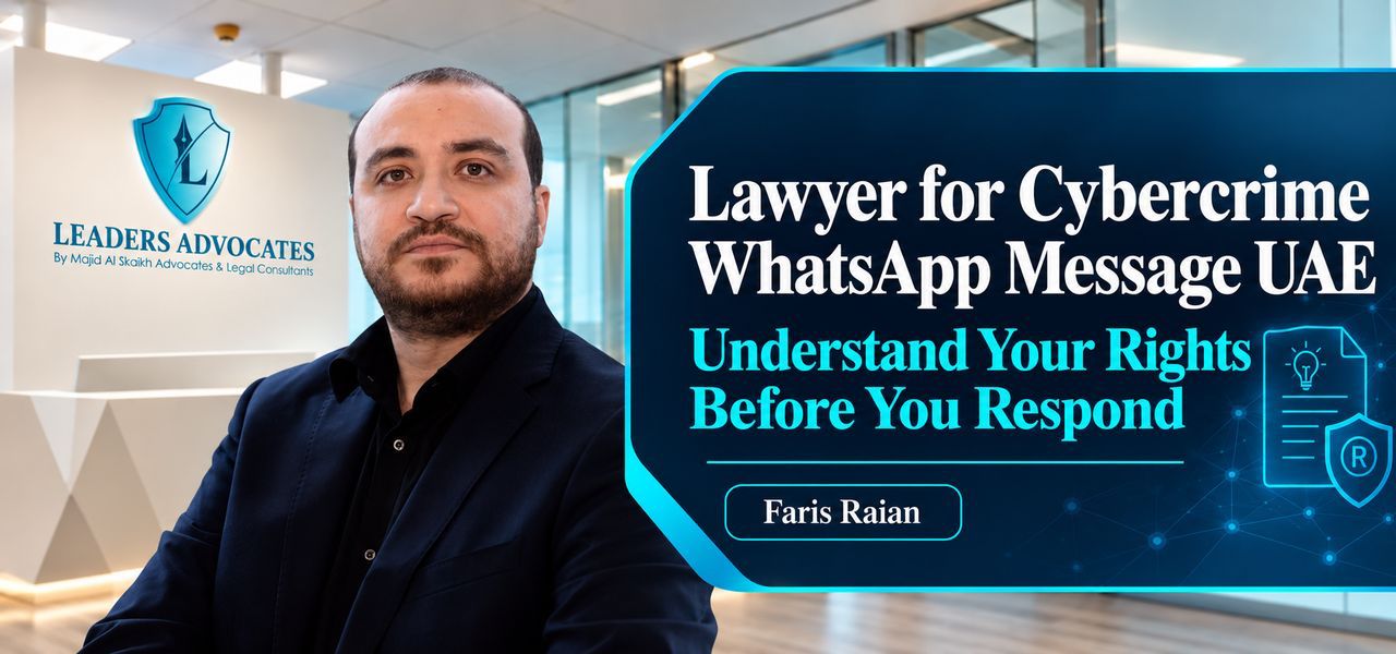 Lawyer For A Cybercrime Case Over A WhatsApp Message In The UAE | Faris Raian