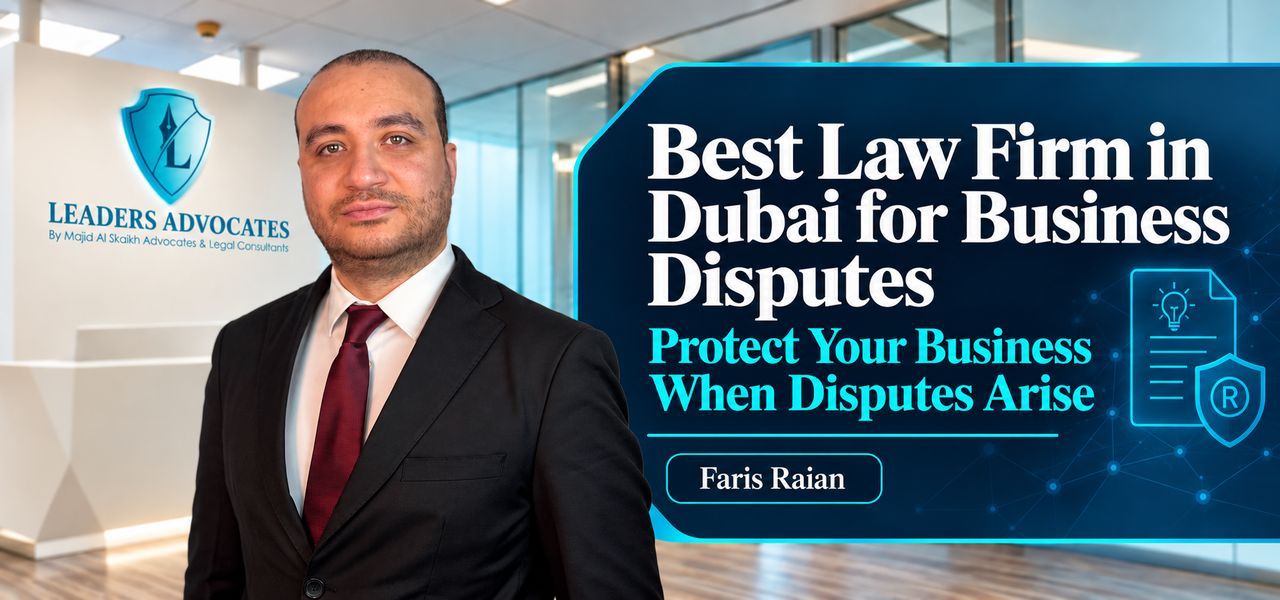 Best Law Firm In Dubai For Business Disputes