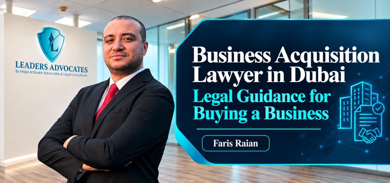 Business Acquisition Lawyer in Dubai | Faris Raian