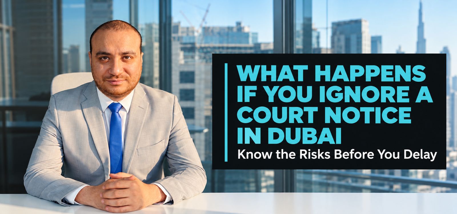 What Happens If You Ignore a Court Notice in Dubai