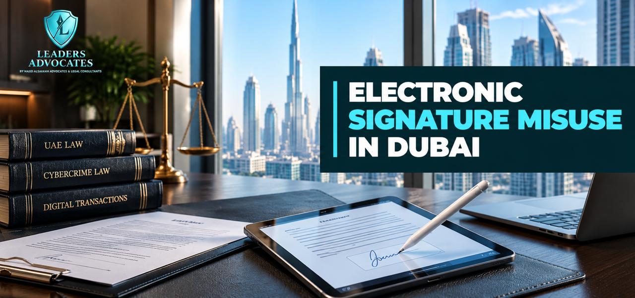 Electronic Signature Misuse in Dubai
