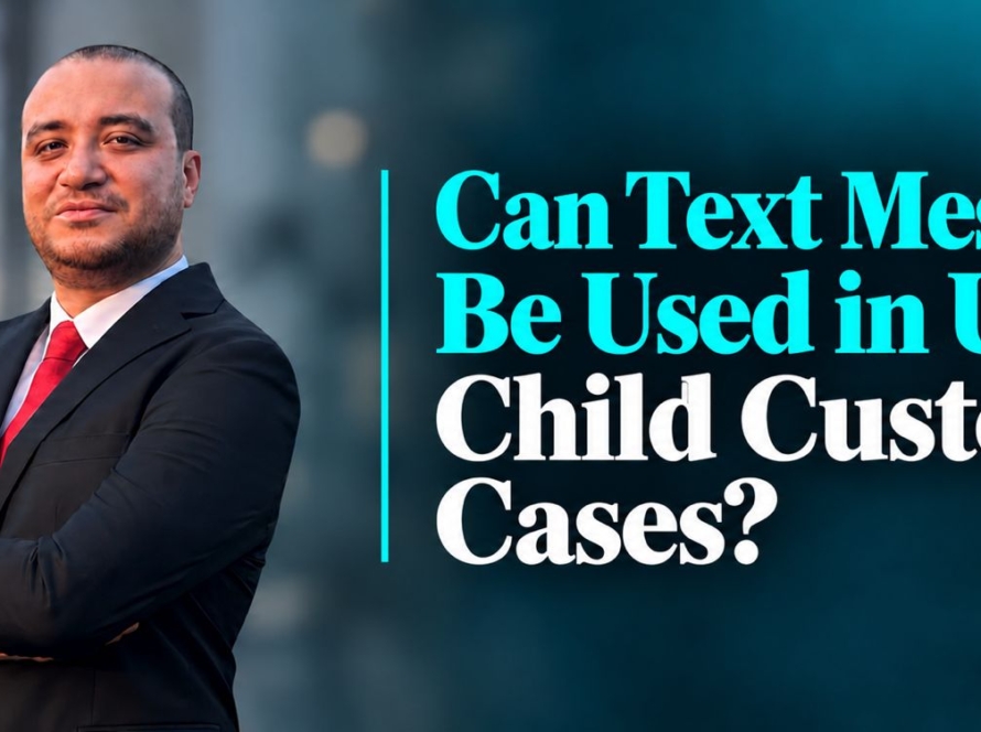Can Text Messages Be Used in Court for Child Custody UAE?
