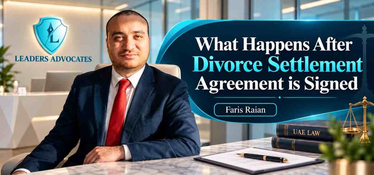 What Happens After a Divorce Settlement Agreement Is Signed in the UAE