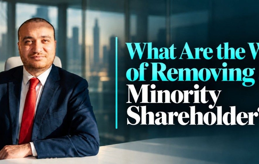 What are the ways of Removing a Minority Shareholder