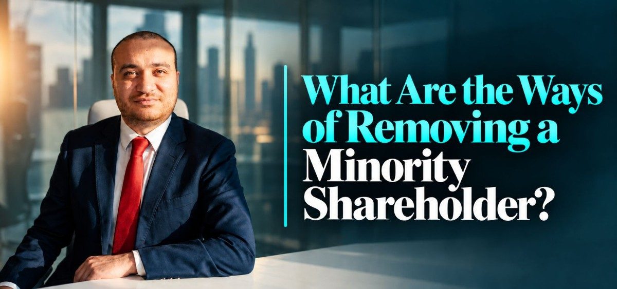 What are the ways of Removing a Minority Shareholder